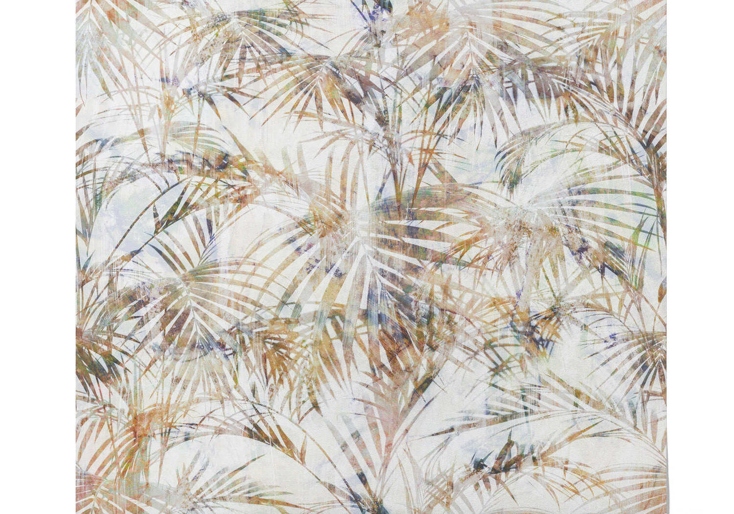 Papier Peint Feuille De Palmier Doré