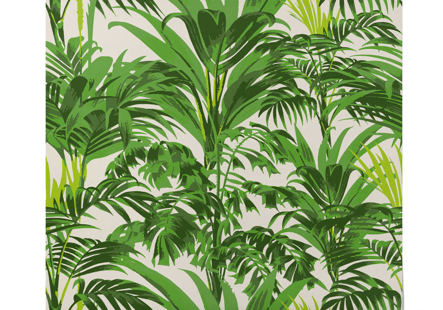 Papier Peint Palmier Vert