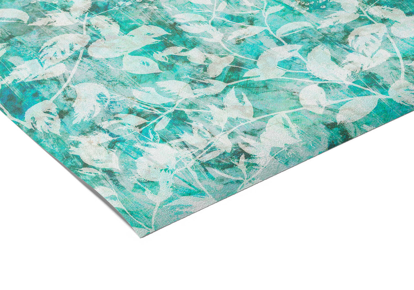 Papier Peint Floral Bleu