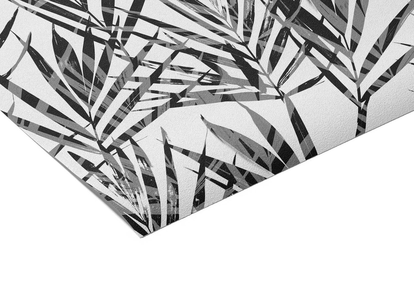 Tapisserie Palmier Noir Et Blanc