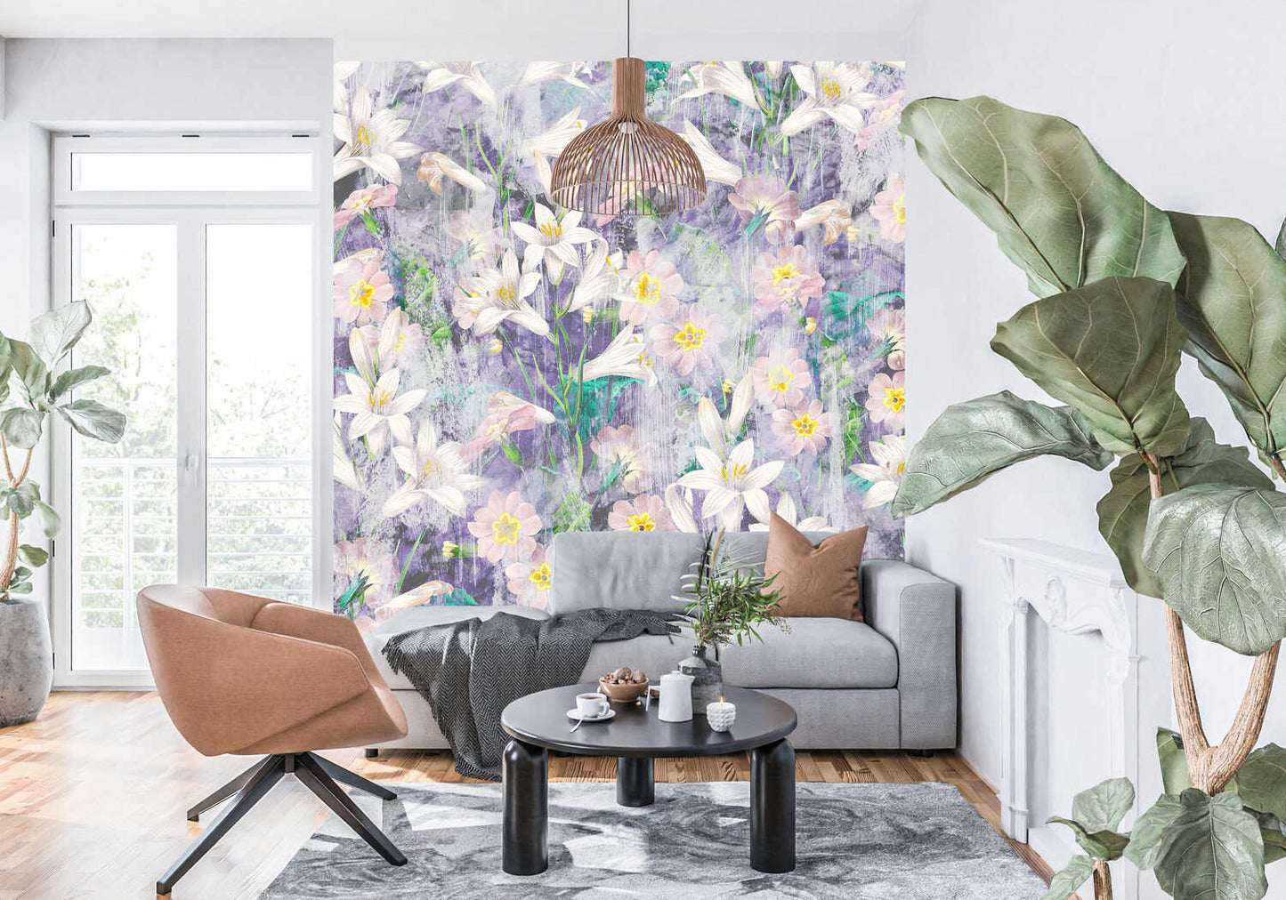 Papier Peint Florale