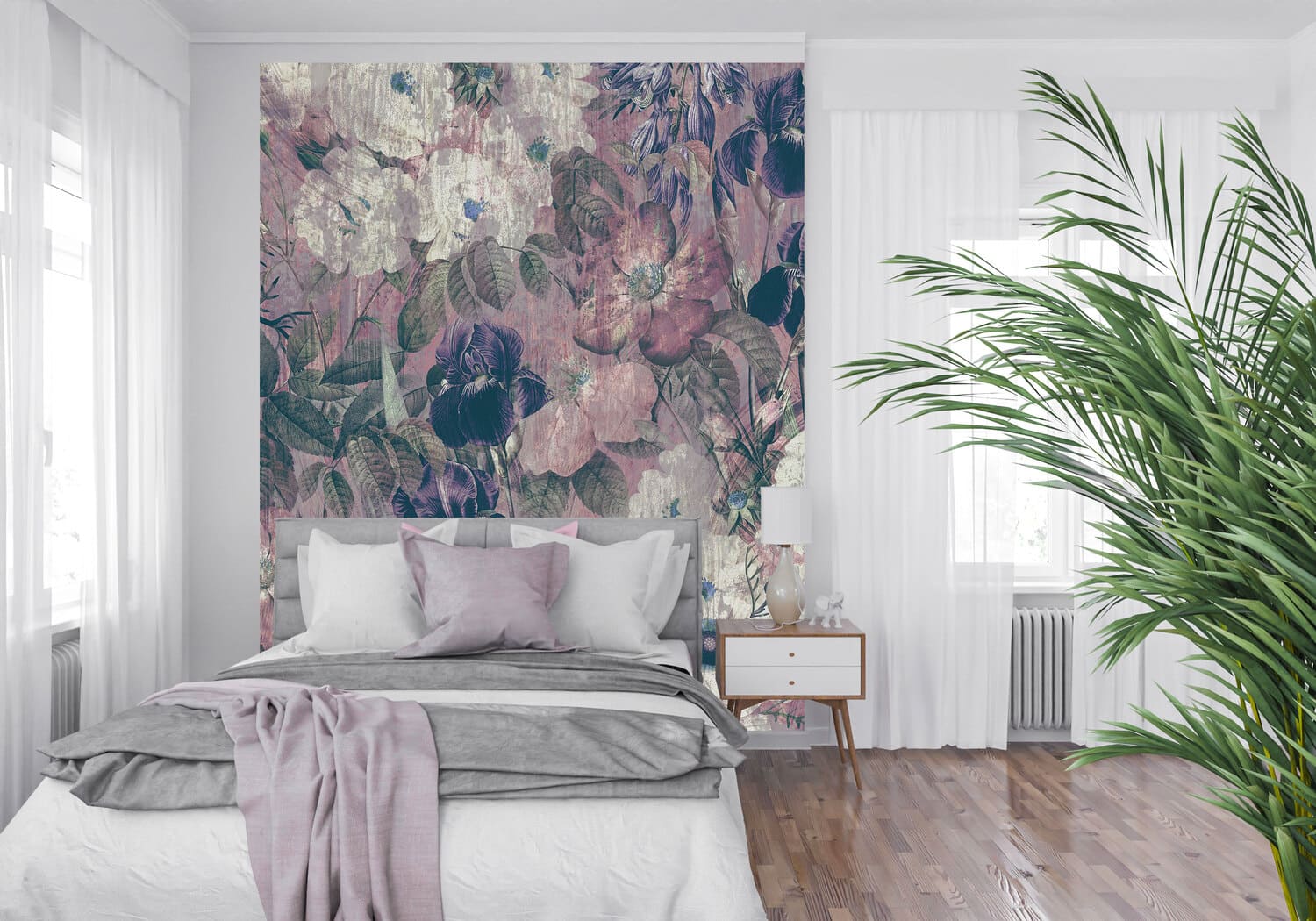 B-deco-papier-peint-vintage-fleur