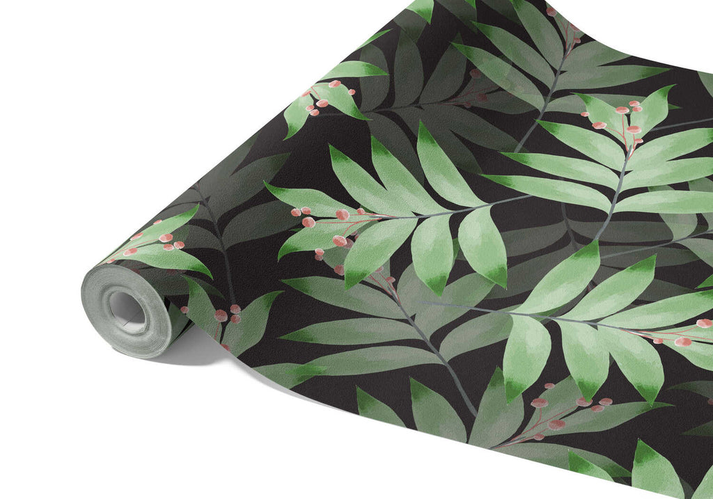 Papier Peint Feuille Tropicale