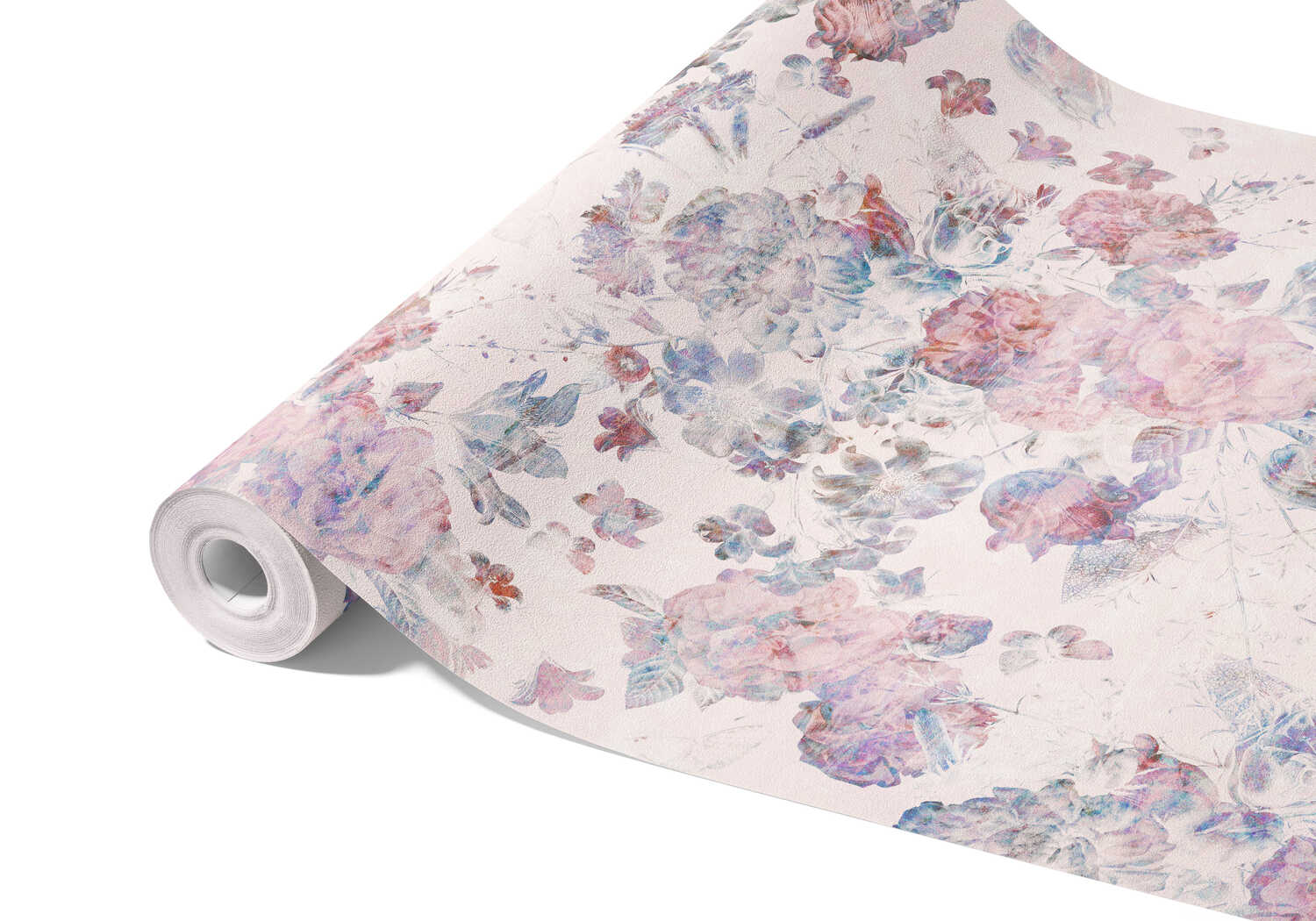 Papier Peint Fleur Rose