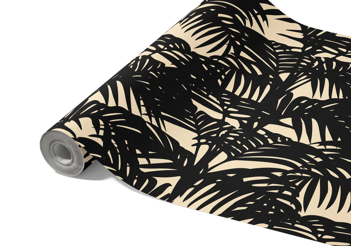 Papier Peint Palmier Doré