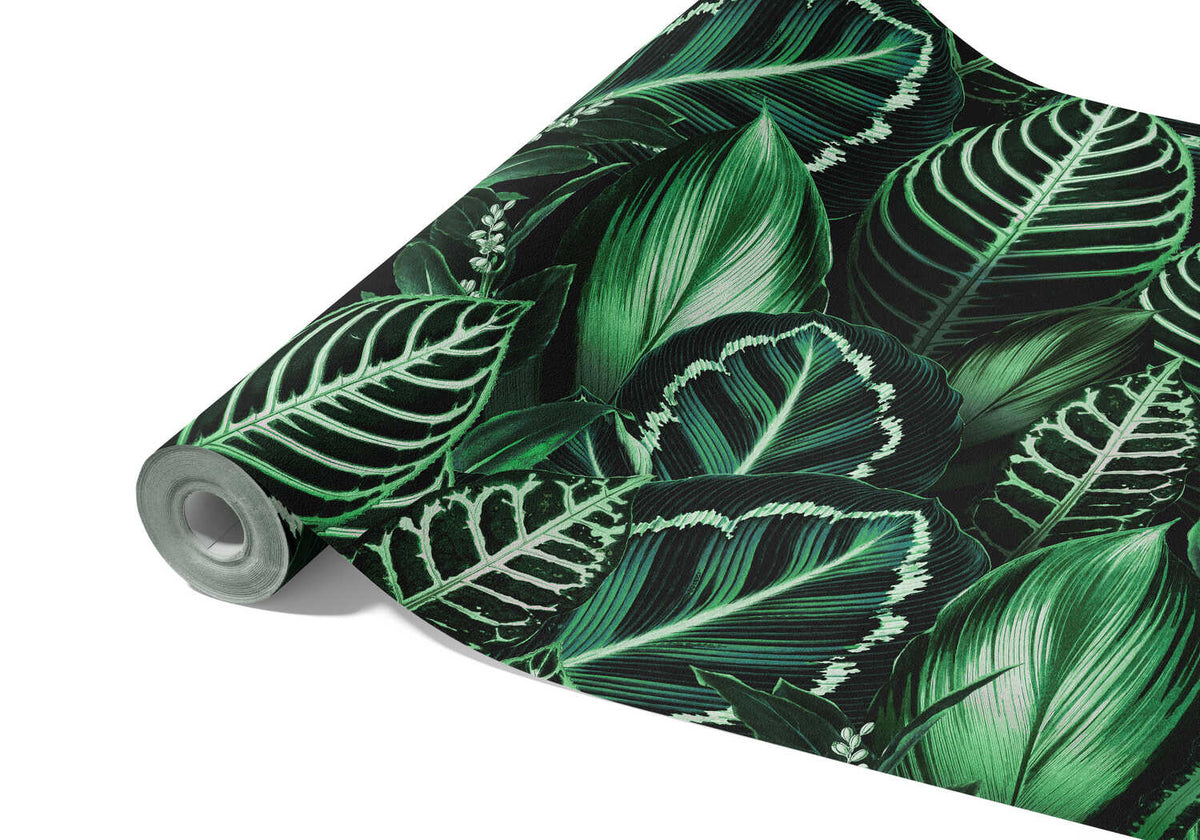 Papier Peint Tropical Vert