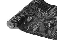 Tropical Papier Peint Jungle Noir Et Blanc