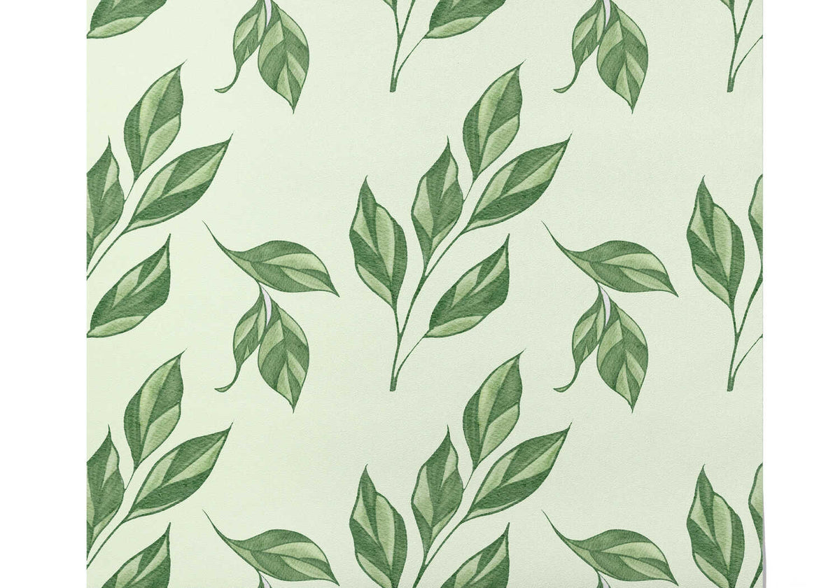 Papier Peint Feuilles