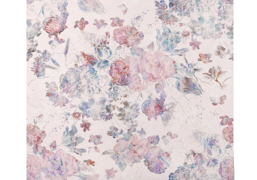 Papier Peint Fleur Rose