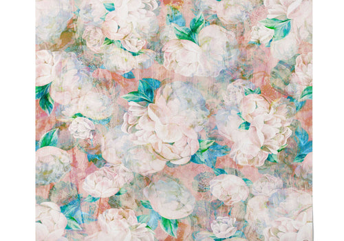 Échantillon du motif Papier Peint Floral Rose