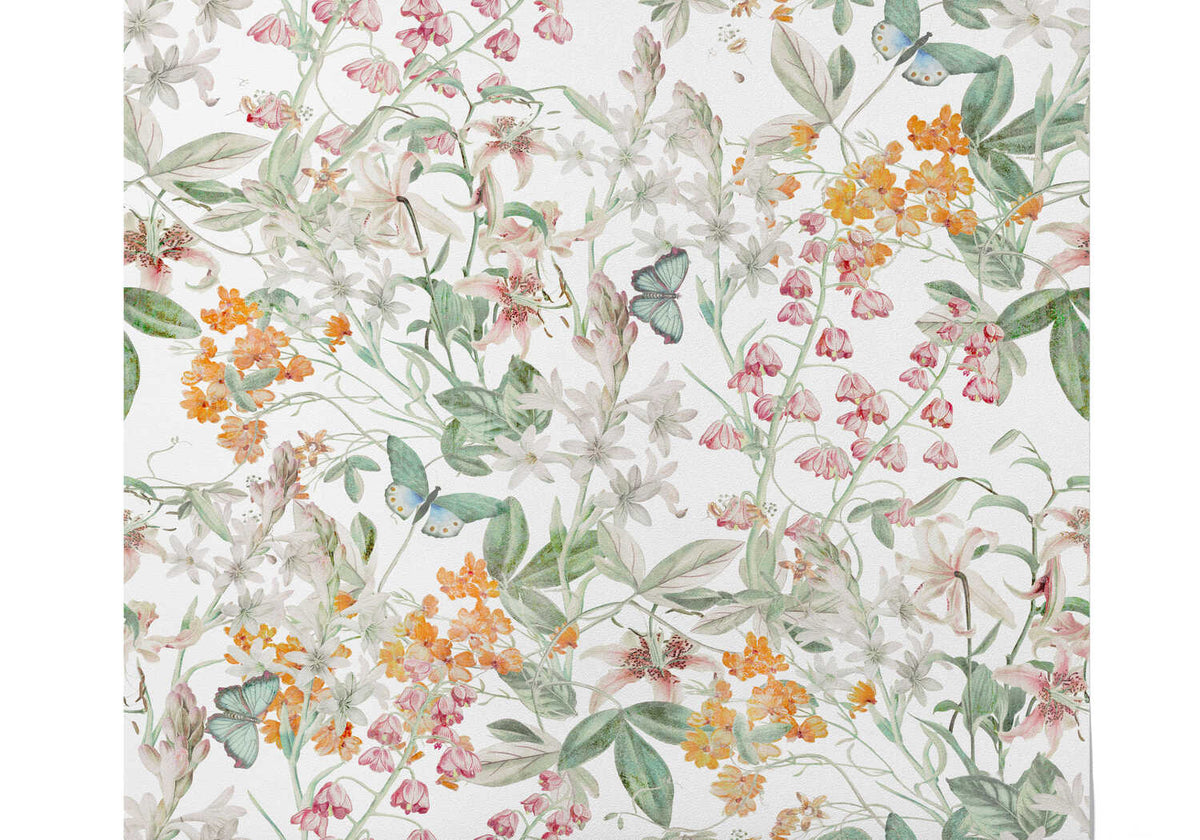 Papier Peint Floral Vintage