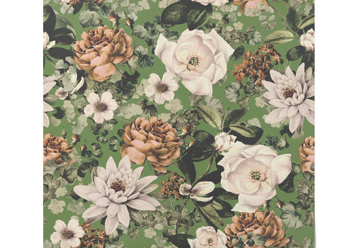 Échantillon du motif Papier Peint Grosse Fleur Vintage