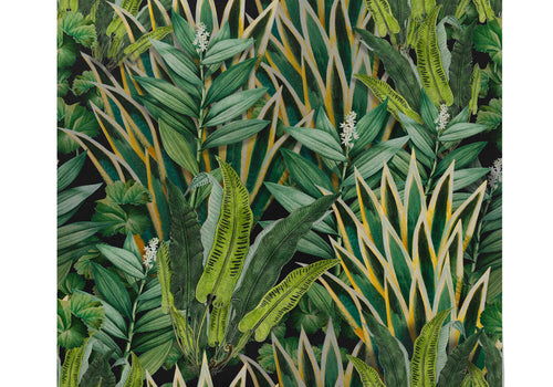 Échantillon du motif Papier Peint Jungle Tropical