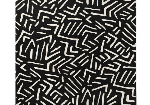 Échantillon du motif Papier Peint Noir Et Blanc Design