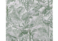 Papier Peint Tropical Noir Et Blanc