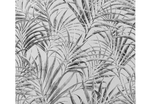 Échantillon du motif Papier Peint Palmier Noir Et Blanc