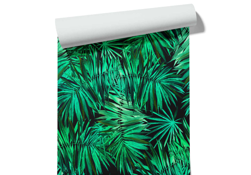 Papier Peint Feuille De Palmier
