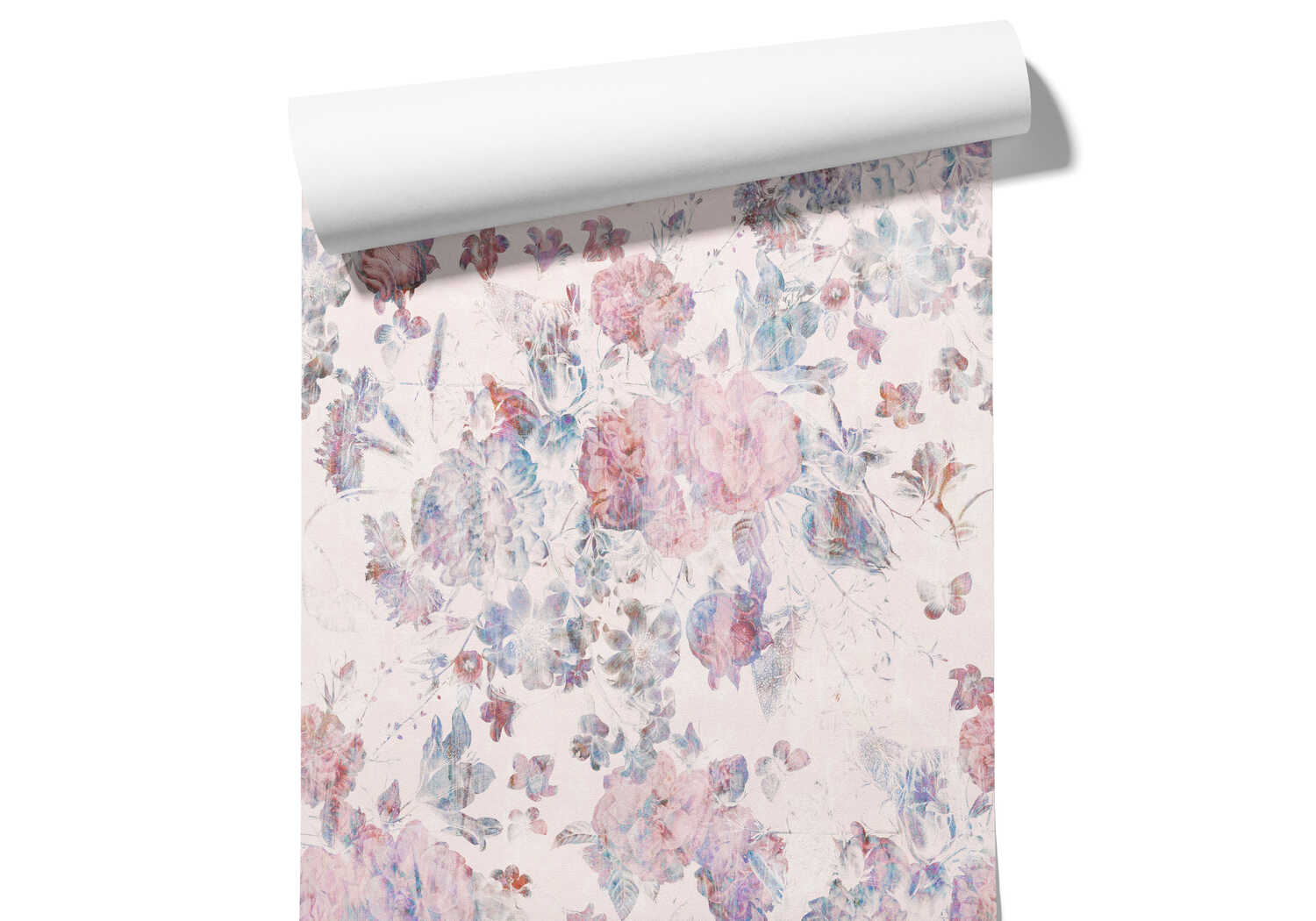 Papier Peint Fleur Rose