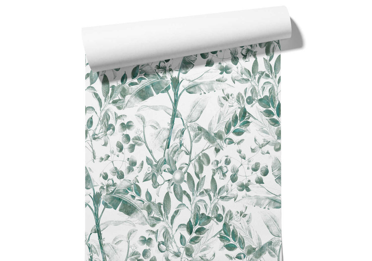 Papier Peint Fleuri Vintage