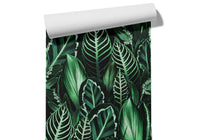 Papier Peint Tropical Vert