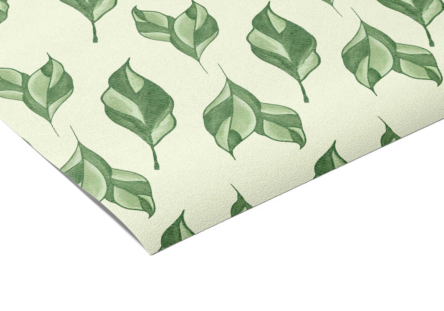 Papier Peint Feuille Verte