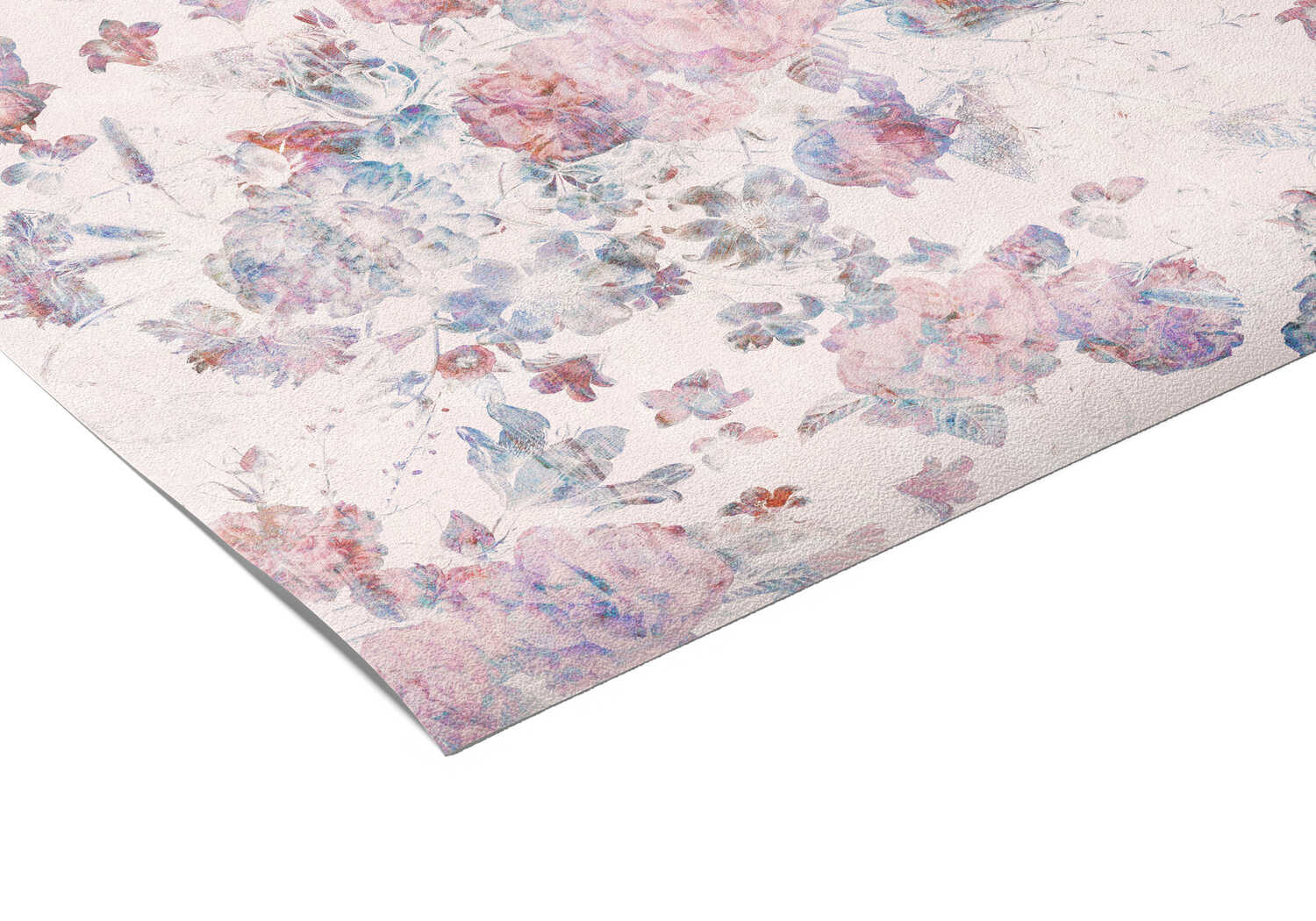 Papier Peint Fleur Rose
