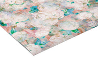 Papier Peint Floral Rose
