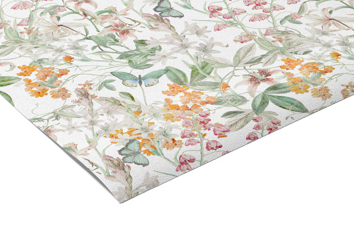 Papier Peint Floral Vintage