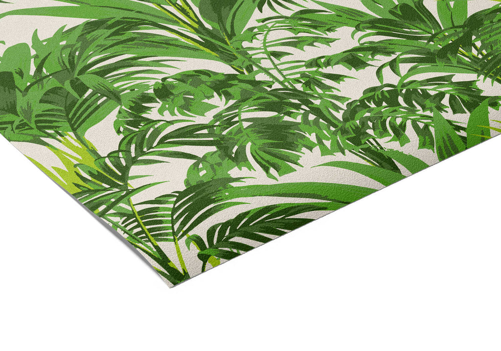 Papier Peint Palmier Vert