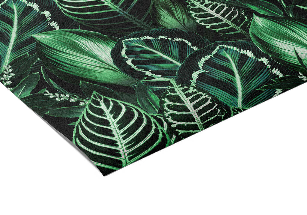 Papier Peint Tropical Vert