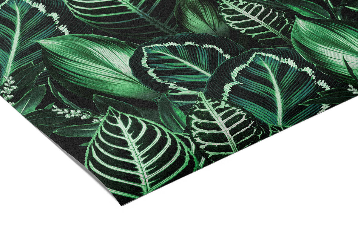 Papier Peint Tropical Vert