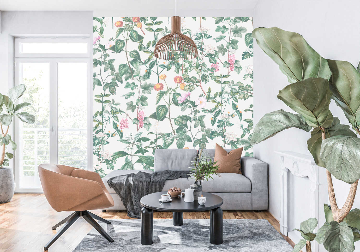 Papier Peint Floral