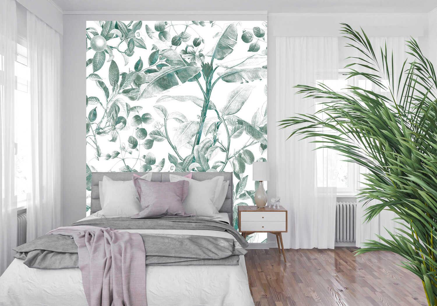 Papier Peint Fleuri Vintage