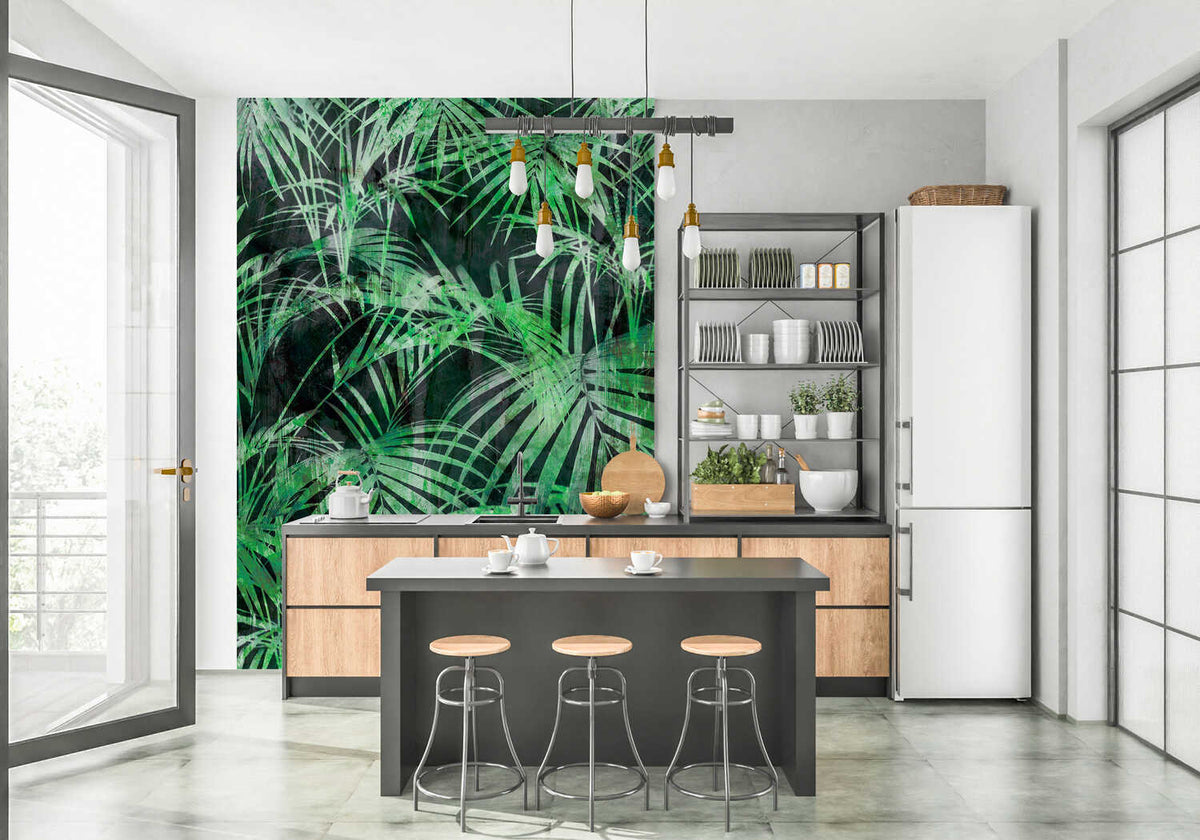 Papier Peint Tropical Chic