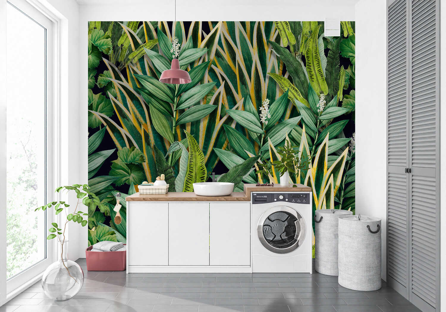 Papier Peint Jungle Tropical