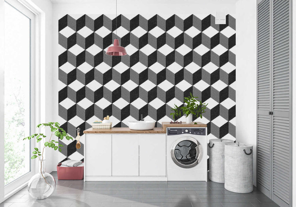Papier Peint Noir Design
