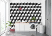 Papier Peint Noir Design