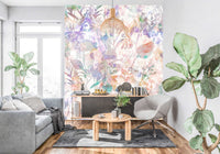 Papier Peint Floral Moderne
