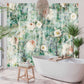 Papier Peint Floral Vert