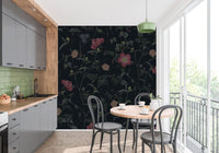 I-deco-papier-peint-vintage-fleuri